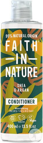 Faith In Nature Conditioner Shea Und Argan Trockenes Bis Sehr Trockenes Haar Flasche 400ml