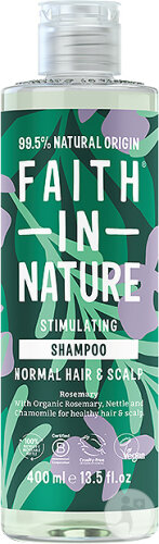 Faith In Nature Fin Rosmarin Shampoo 400ml