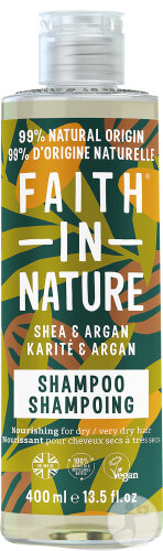 Faith In Nature Shampoo Shea Und Argan Flasche 400ml