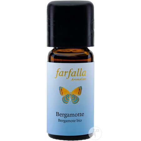 Farfalla Bergamotte Bio Ätherisches Öl Flasche 10ml 