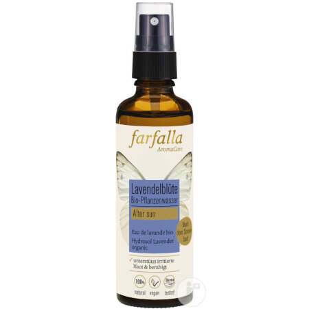 Farfalla Bio-Pflanzenwasser Lavendelblüte Spray 75ml