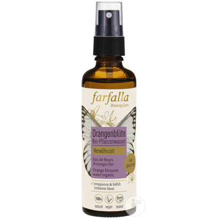 Farfalla Bio-Orangenblütenwasser Spray 75ml