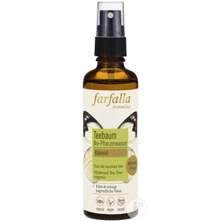 Farfalla Bio Teebaumwasser Spray 75ml