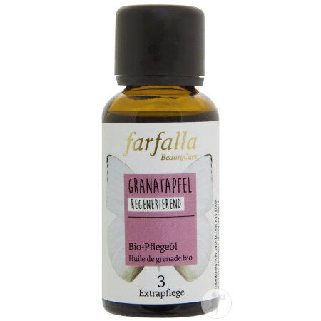 Farfalla Bio-Pflegeöl Granatapfel Flakon 30ml
