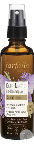 Farfalla Schlaf Gut Bio-Lavendel Raumspray 75ml