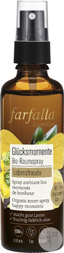 Farfalla Glücksmomente Bio-Vanille und Mandarine Raumspray 75ml