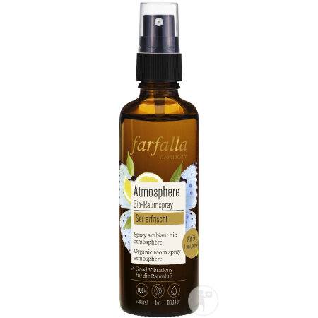 Farfalla Bio Raumspray Atmosphäre Zitronengras 75ml