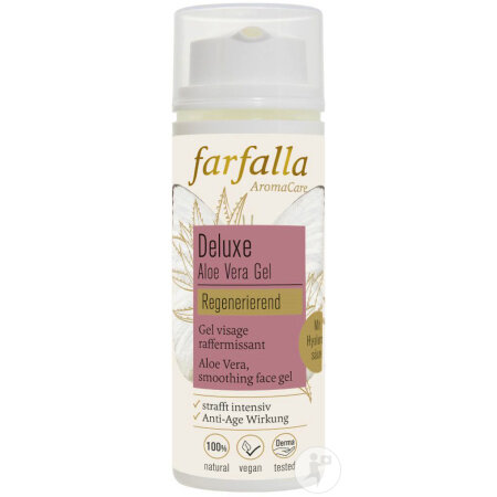 Farfalla Deluxe Gesichtsgel Aloe Vera Flakon 50ml