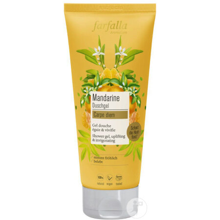 Farfalla Duschgel Mandarine Carpe Diem Tube 200ml