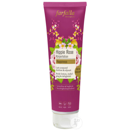 Farfalla Körperlotion Hippie Rose Tube 150ml