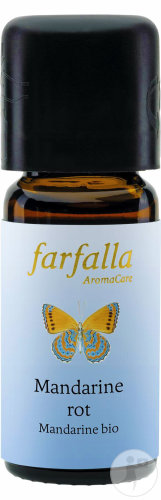 Farfalla Rote Mandarine Bio Ätherisches Öl Flasche 10ml 