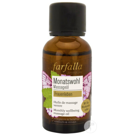 Farfalla Bauchmassageöl Flasche 30ml 
