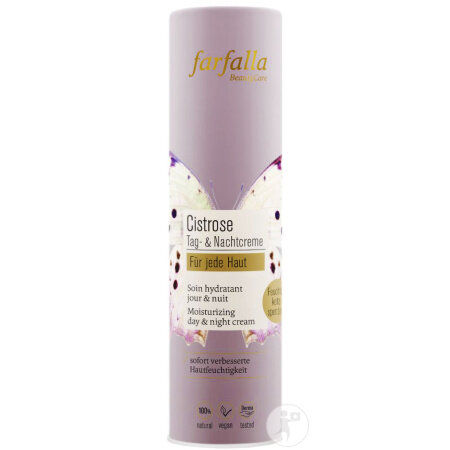 Farfalla Tag- Und Nachtcreme Cistrose Tube 30ml