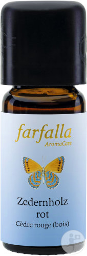 Farfalla Ätherisches Öl Rote Zeder Flasche 10ml