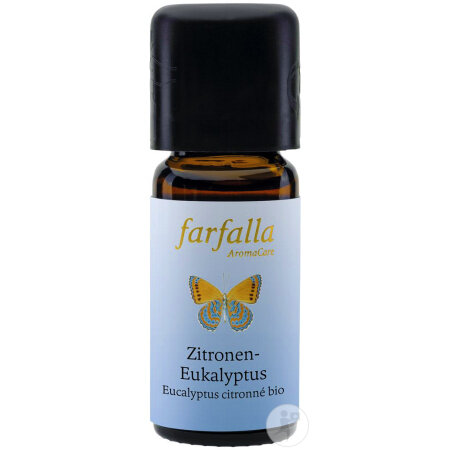 Farfalla Zitronen-Eukalyptus Bio Ätherisches Öl 10ml