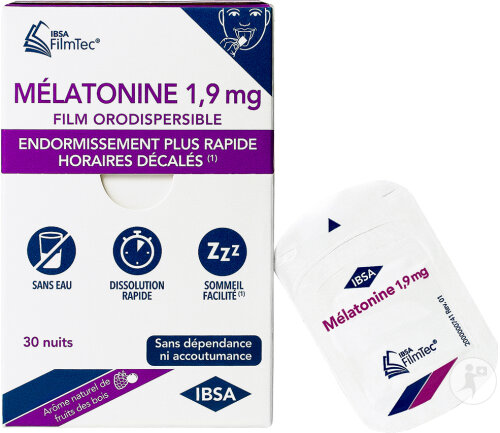 FilmTec Melatonin 1,9mg 30 Schmelzfilme