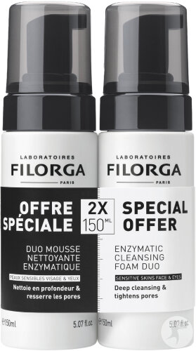 Filorga Skin-Prep Duo Enzymatischer Reinigungsschaum 2x150ml