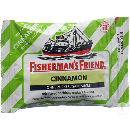 Fisherman'S Friend Cinnamon Zuckerfrei 25g