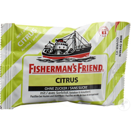 Fisherman'S Friend Citrus Zuckerfrei 25g