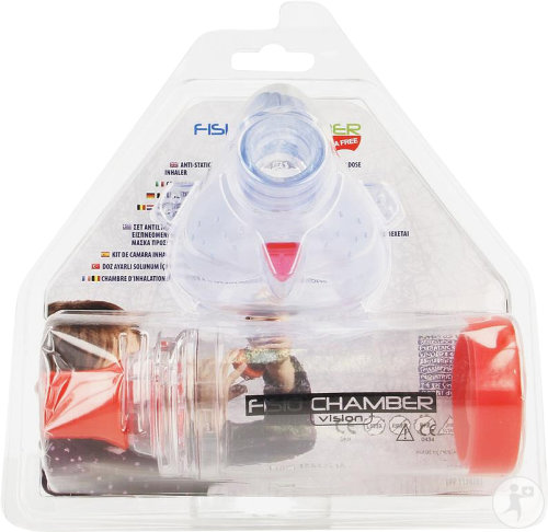 Fisio Chamber Vision Inhalationshilfe Pädiatrie 3-6 Jahre 1 Stück