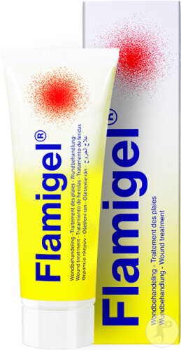 Flamigel Behandlung Sonnenbrand/Verbrennungen 1. Grades/Post-Laser/Post-Tattoo Tube 250g