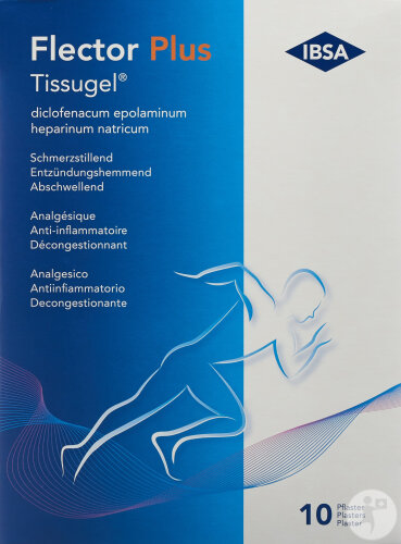 Flector Plus Tissugel Pflaster 10 Stück