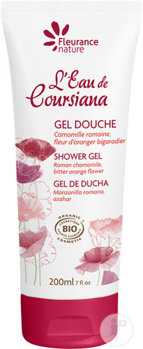 Fleurance Nature L'Eau De Coursiana Parfümiertes Duschgel Mit Coursiana-Wasser Tube 200ml
