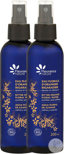 Fleurance Nature Blütenwasser Aus Bitterorange Spray 2x200ml Promopack