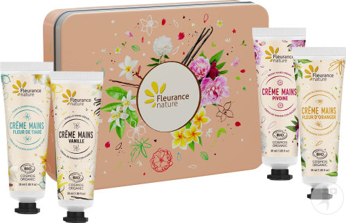 Fleurance Nature Handcreme-Set Florale Flucht Bio 4x30ml