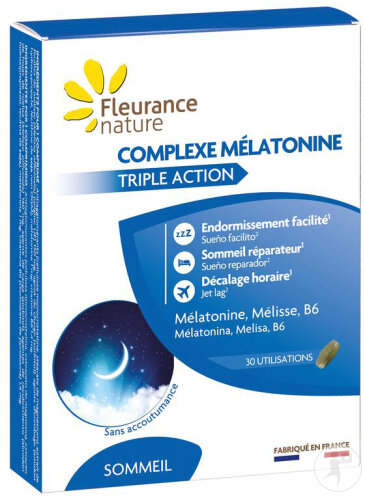 Fleurance Nature Melatonin-Komplex 30 Tabletten