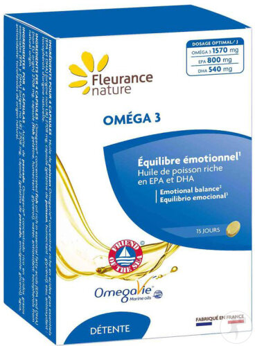 Fleurance Nature Omega 3 60 Kapseln