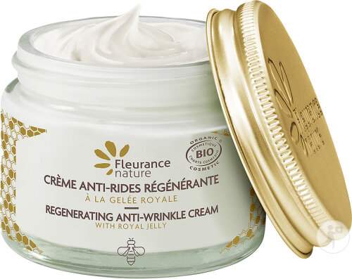 Fleurance Nature Regenerierende Anti-Falten-Creme Mit Bio-Gelee Royale Tiegel 50ml