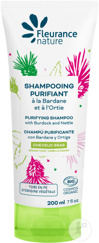 Fleurance Nature Reinigendes Shampoo Mit Klette 200ml