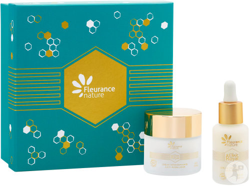 Fleurance Nature Set Mit Bio-Tagescreme Elixir Royal 50ml + Perfektionierendem Serum 30ml 1 Set