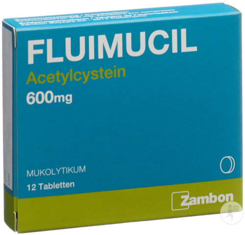 Fluimucil 600mg 12 Tabletten