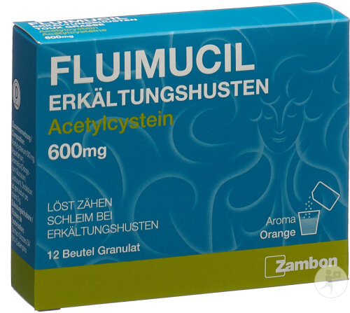 Fluimucil Hustenlöser 600mg Granulat 12 Beutel