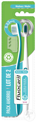Fluocaril Interdentale Präzisionszahnbürste Mittel 0,23mm 2 Stück