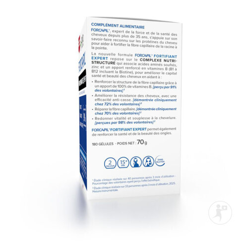Forcapil Stärkend Expert 3 Monate Programm 180 Kapseln-2