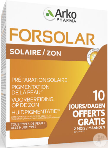 Forsolar Soleil 50 Kapseln + 10 Kapseln Gratis