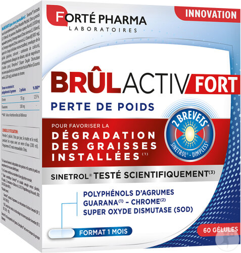 Forté Pharma Bruleactiv Fort Gewichtsverlust  60 Kapseln