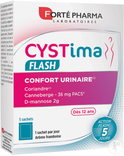 Forté Pharma Cystima Flash Harnkomfort 5 Beutel