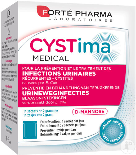 Forté Pharma CYSTima Medical Harnwegsinfektionen Beutel 14x2g