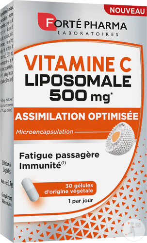 Forté Pharma Vitamin C Liposomal 500mg 30 Kapseln