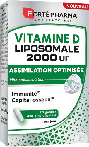 Forté Pharma Vitamin D Liposomal 2000 IE 30 Kapseln