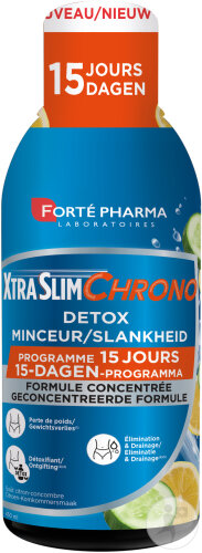 Forté Pharma Xtra Slim Chrono Detox Schlankheitsmittel Flasche 450ml
