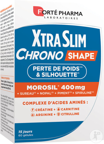 Forté Pharma Xtraslim Chrono Shape 60 Tabletten