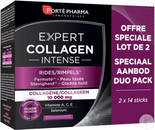 Forté Pharma Expert Collagen Intense Duopack Sticks 2x14