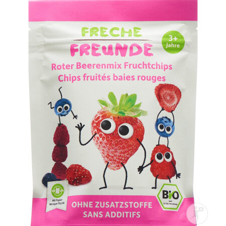 Freche Freunde Fruchtchips Roter Beerenmix 10g