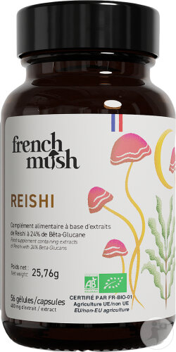 French Mush Extract Reishi 56 Kapseln