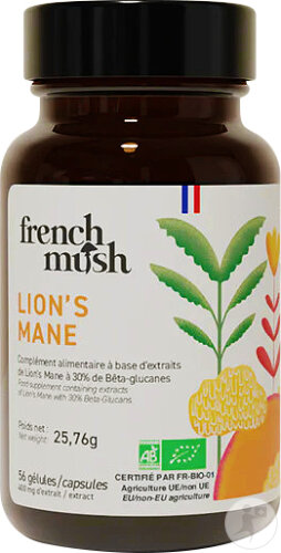 French Mush Löwenmähne Kapseln 56 Stück